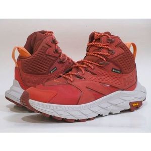Hoka Women’s Anacapa Mid GTX Hiking Boot Size 8B Cherry
